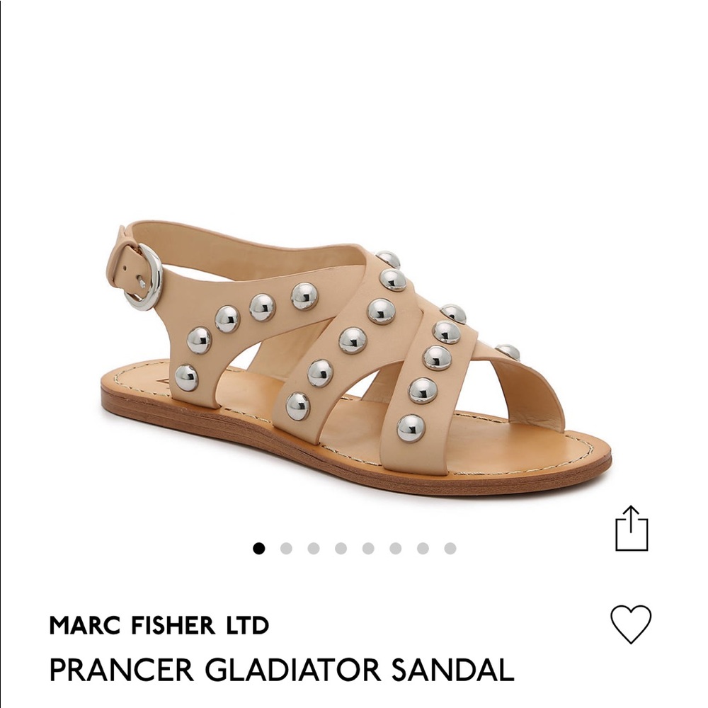 Studded Marc Fisher Prancer Gladiator Sandals